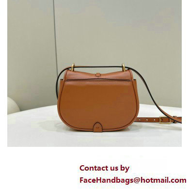 Fendi C Com Small bag in leather Brown 2023 - Click Image to Close